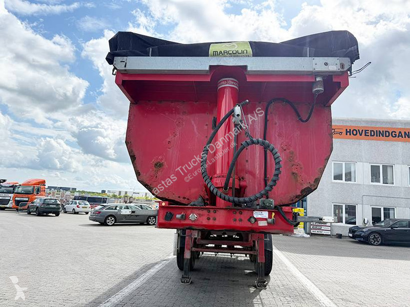 Oplegger  Asphalt tipper trailer / Stahlmulde...