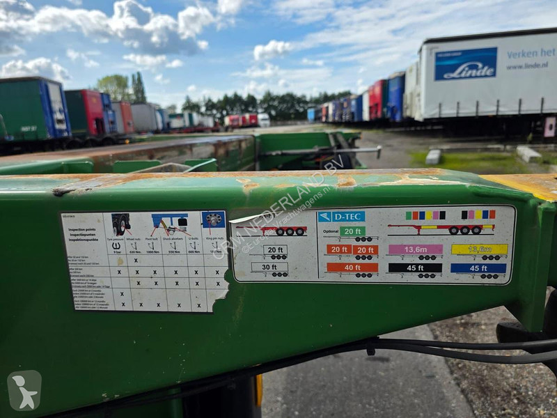 Návěs D-TEC FLEXITRAILER/ALL CONNECTIONS/3 X...