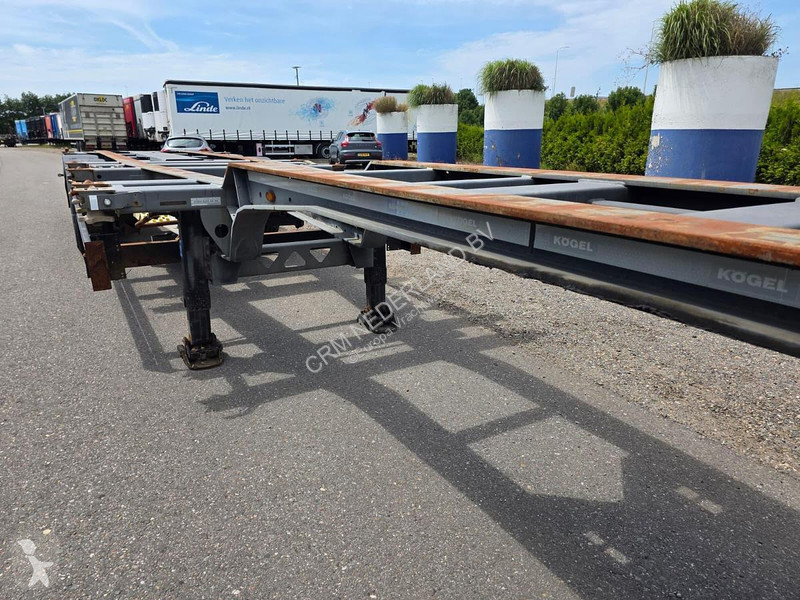 Návěs Kögel Port 45 simplex/ extendible/ saf disc