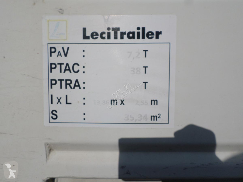 Semiremorca Lecitrailer  FOURGON 3 ESSIEUX P3EA