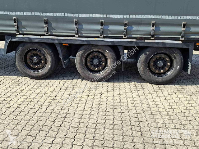 Semitrailer Krone Curtainsider Mega