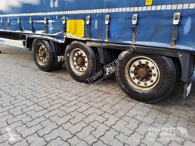 Semitrailer Krone Curtainsider Mega