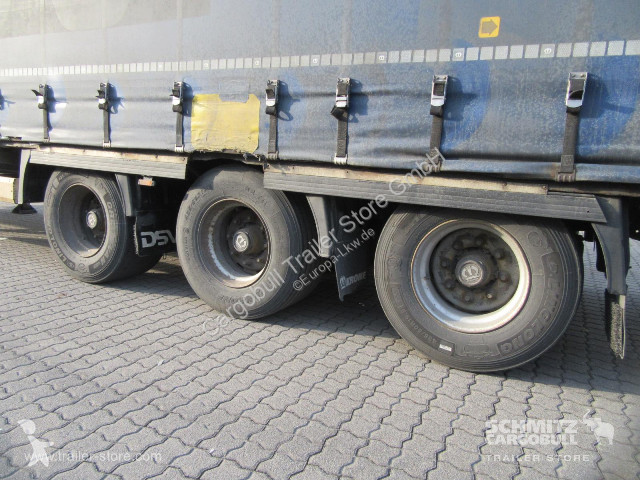 Semitrailer Krone Curtainsider Mega
