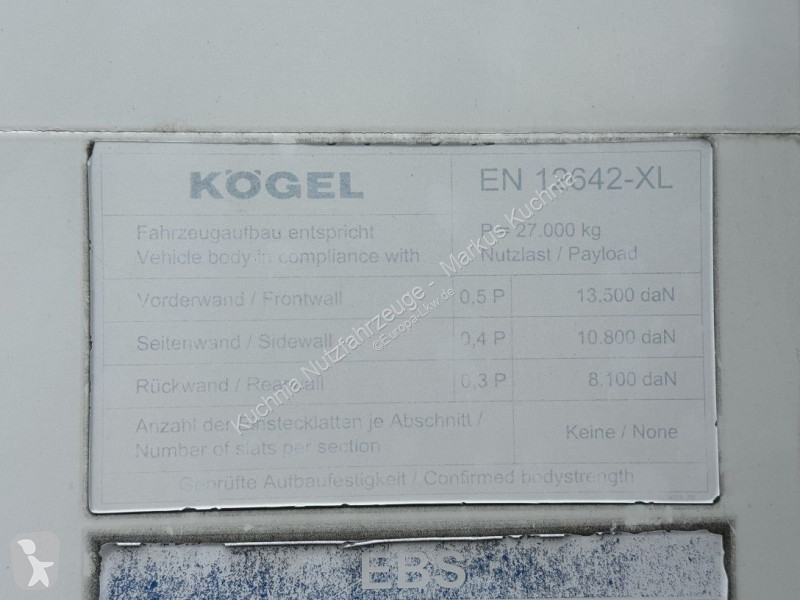 Semiremorca Kögel SKH24 Iso-Koffer PurFerro SAF...