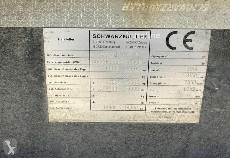 Schwarzmüller Schwarzmueller HKS2/E semi-trailer