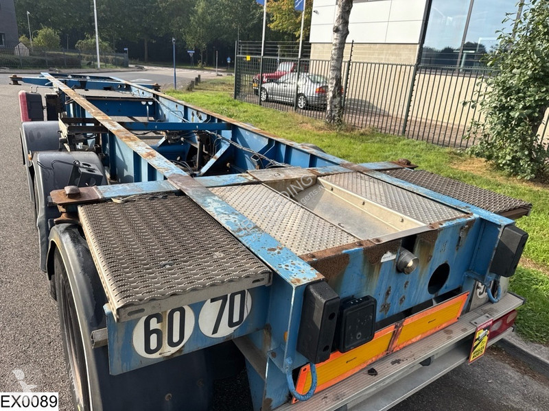 Trailor Container ADR, 20 ft semi-trailer