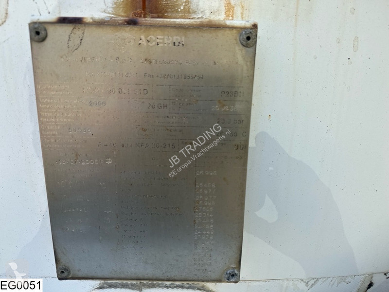 نصف مقطورة Acerbi Gas 50935 Liter, LPG GPL gas...