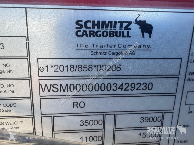 Oplegger Schmitz Cargobull Curtainsider Standard