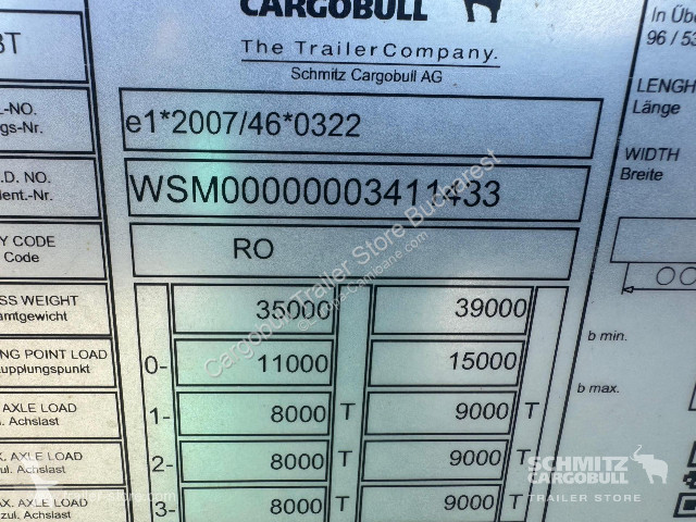 Oplegger Schmitz Cargobull Curtainsider Standard