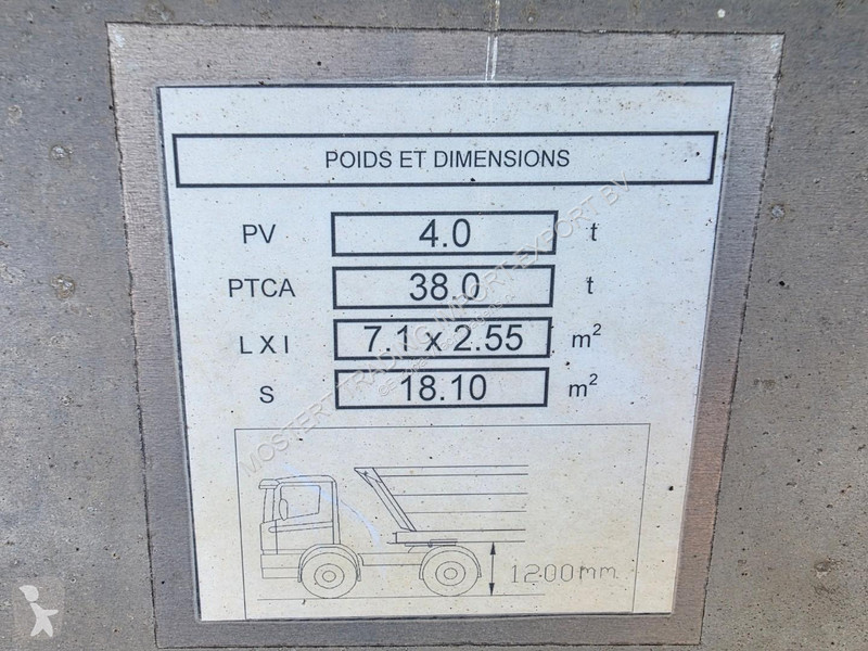 نصف مقطورة Granalu Jost - Disc Granalu 3-axle...