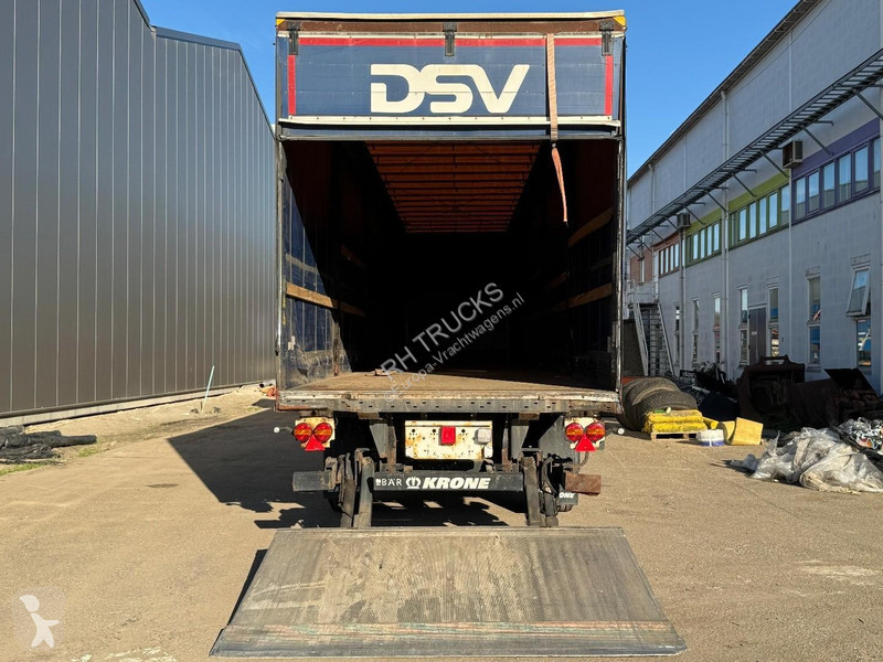 Krone 2 AXLE SAF + SLIDING ROOF semi-trailer