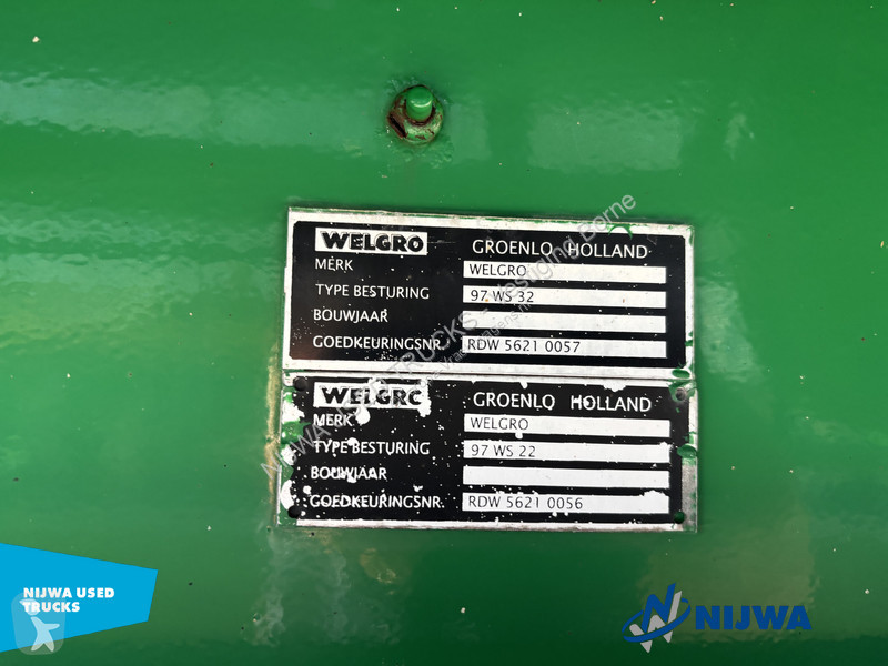 Welgro 97 WSL 43-32 Liftas + 58,40 m3 semi-trailer