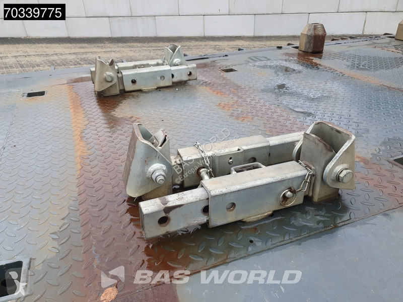 Félpótkocsi  BMA 27/12 Open Lift+Steering Axle SAF