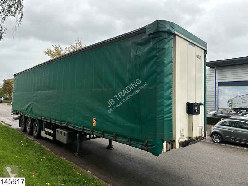 نصف مقطورة Lecitrailer Tautliner Lift Axle,...