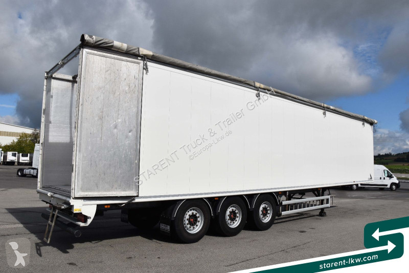 نصف مقطورة Stas 10mm 91m³ 2 x Liftachsen SAF...