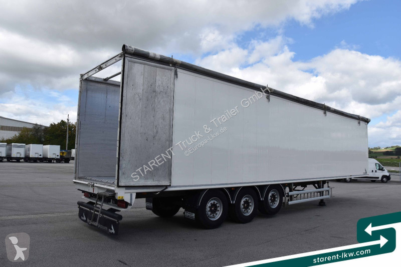 نصف مقطورة Stas 10mm 91m³ 2 x Liftachsen SAF...
