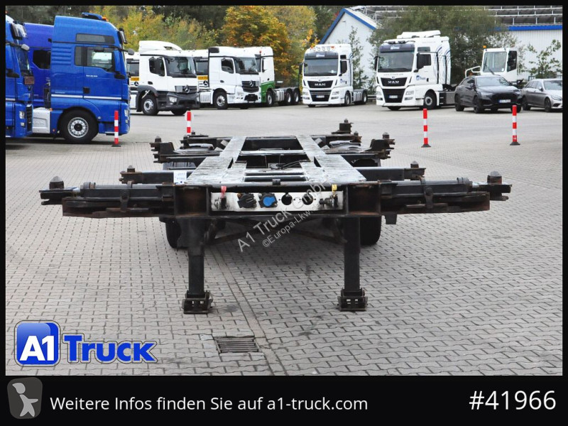 Oplegger Krone eLTU6,  Schlitten, Front und...