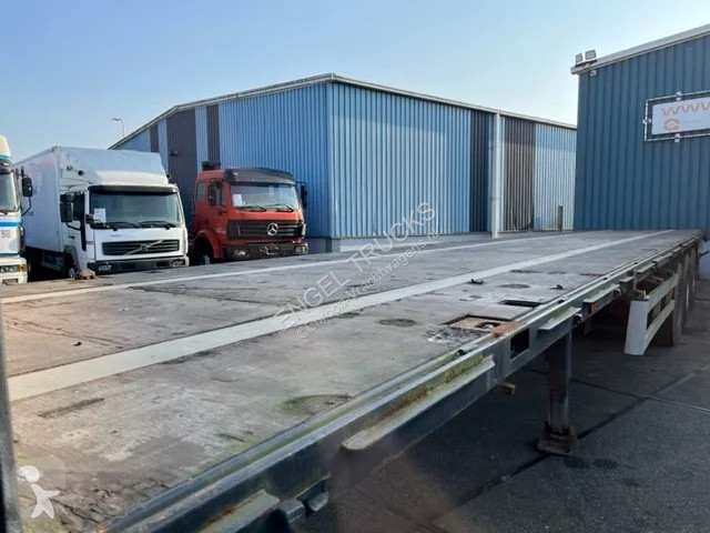 Oplegger Van Hool 3B1047 13.60M. FLATBED...
