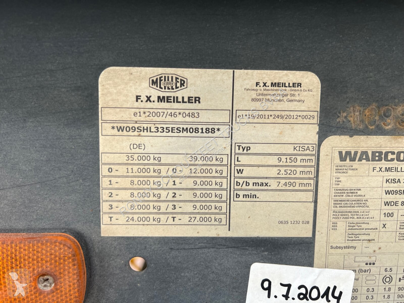 Semiremorca Meiller MHPS 12/27 MHPS 12/27,...