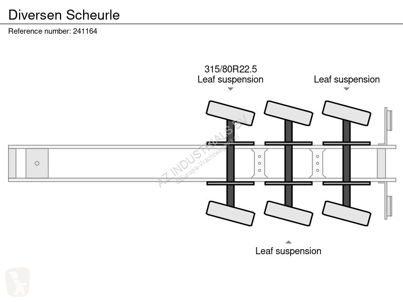 Semitrailer  Scheurle