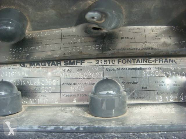 Semitrailer Magyar CITERNE MAGYAR INOX CHIMIQUE...