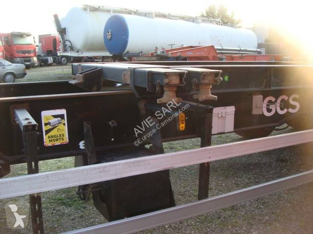 Semitrailer Lecitrailer PORTE CONTAINER 3 ESSIEUX
