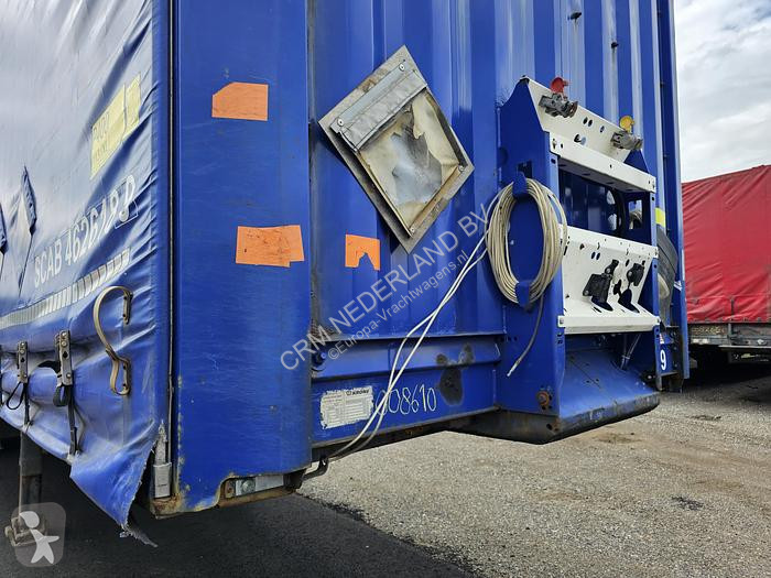 Semitrailer Krone 27 3 AXLE MEGA CURTAINSIDER...