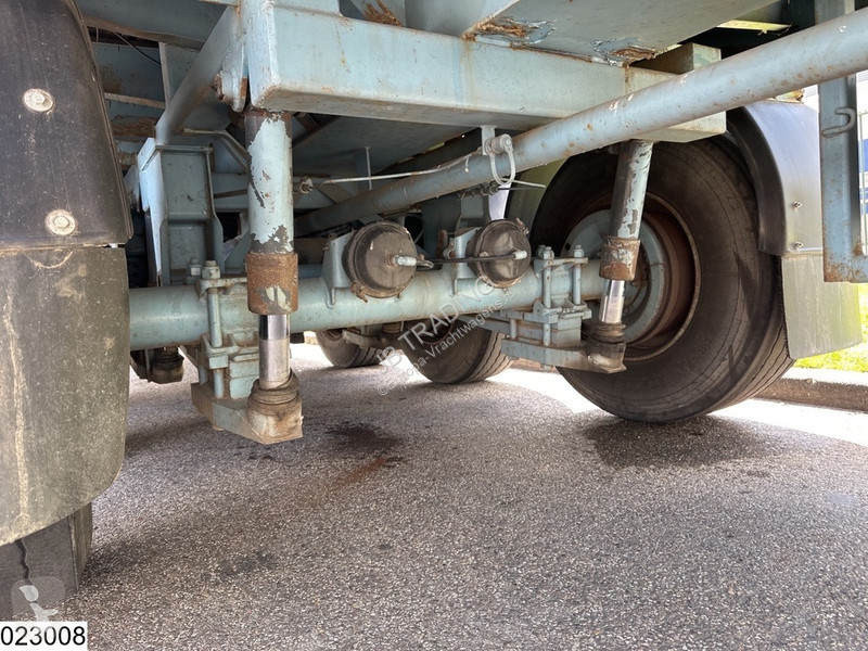 Semitrailer Nooteboom open laadbak 42000 KG,...