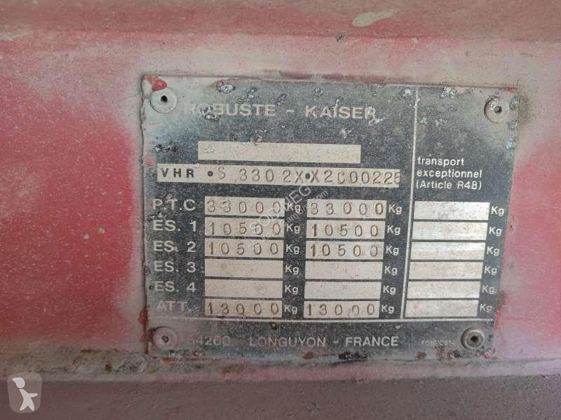 Semitrailer Kaiser  2 ESSIEUX