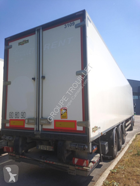 نصف مقطورة Trouillet 38 TONNES HAYON CAISSE...
