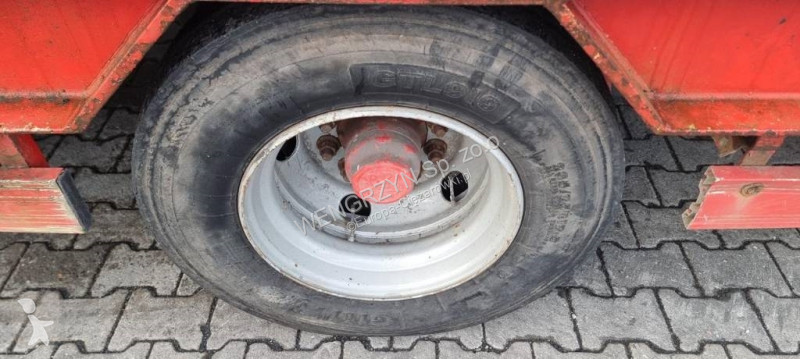Sættevogn  Naczepa niskopodwoziowa typu semi, 2...