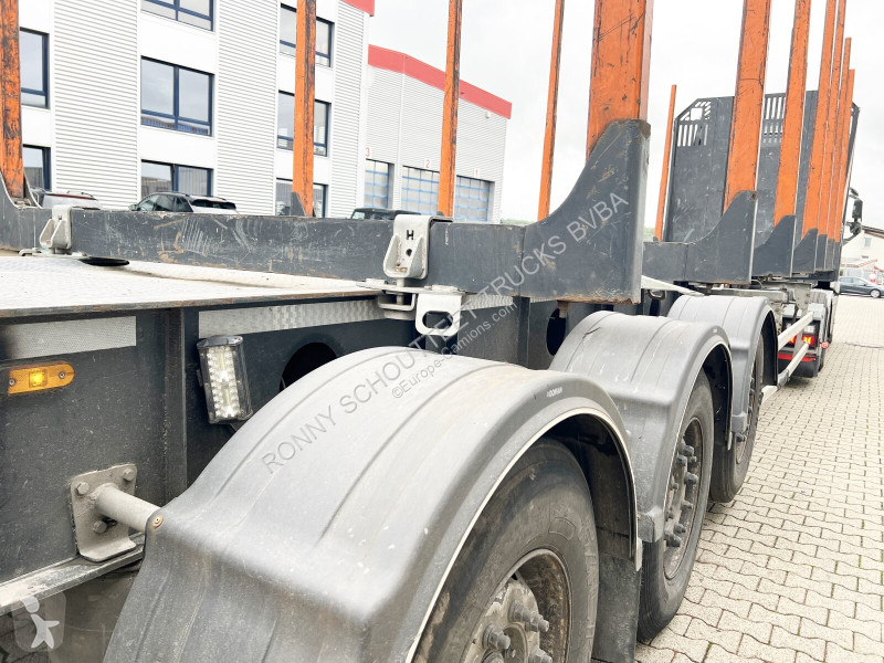 Semiremorca  Gsodam 3-Achs Holzauflieger Gsodam...