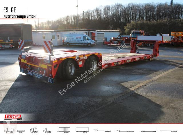 Semitrailer Faymonville Megamax Tiefbett 2x10...