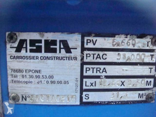 Semitrailer Asca 40 45 PIEDS 38T