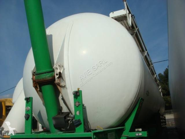 Semitrailer Spitzer 38T 60M3 BENNABLE 2010