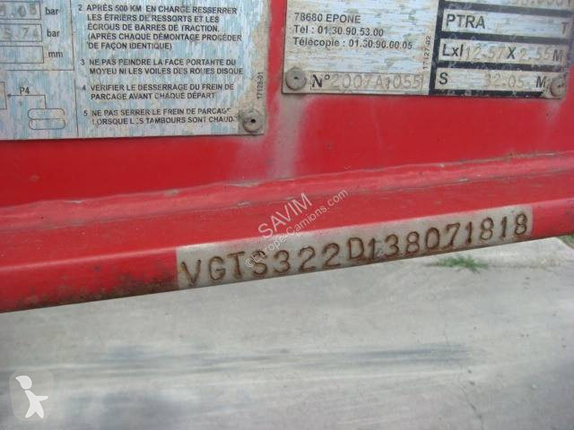 Semitrailer Asca PORTE CONTAINER ASCA CHARIOT...