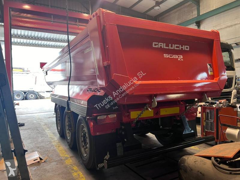 Semitrailer Galucho Bañera - 2 ejes - Ofrecemos...