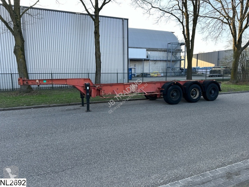 Oplegger Fruehauf Container 20 FT, Steel...