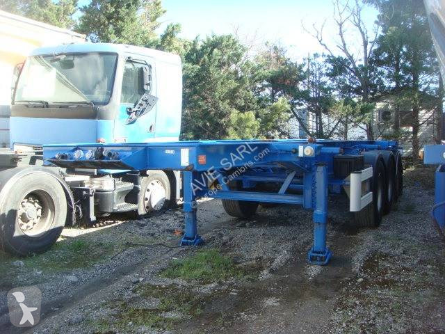 Semitrailer Van Hool 20 pieds adr 38t 3 essieux