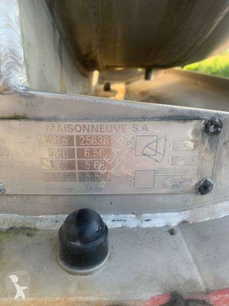 Semitrailer Maisonneuve 19 000 L