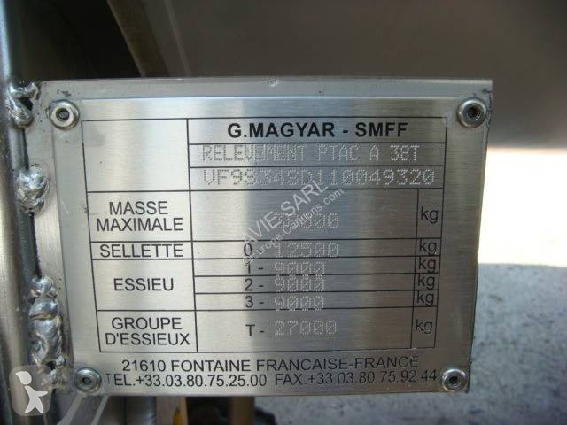 Semi reboque Magyar CITERNE INOX CHIMIQUE...