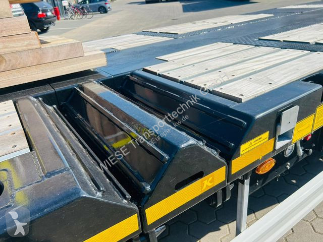 Semitrailer Kässbohrer Mega Tele HD Plattform...
