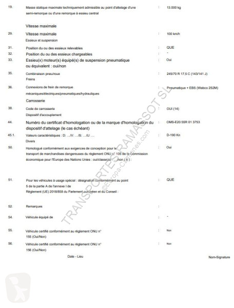 Semiremorca Eroglu  ER01DKT