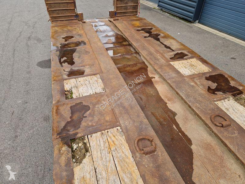 Semitrailer Trax  PORTE ENGINS 4 ESSIEUX