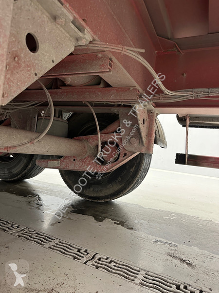 Semirimorchio Stas 49 cub in aluminium