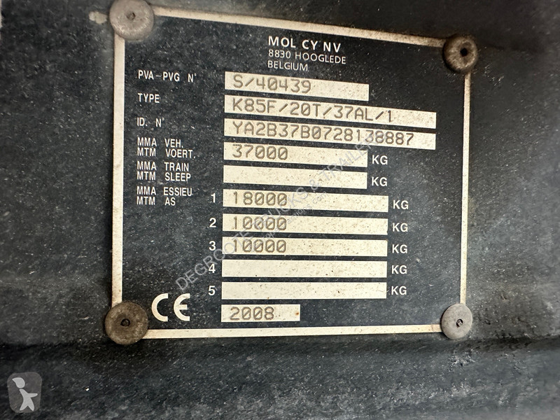 Semiremorca MOL 27 cub in alu
