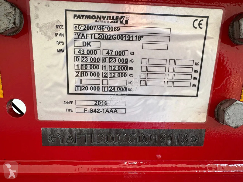 Semiremorca Faymonville F-S42-111A SEMI...