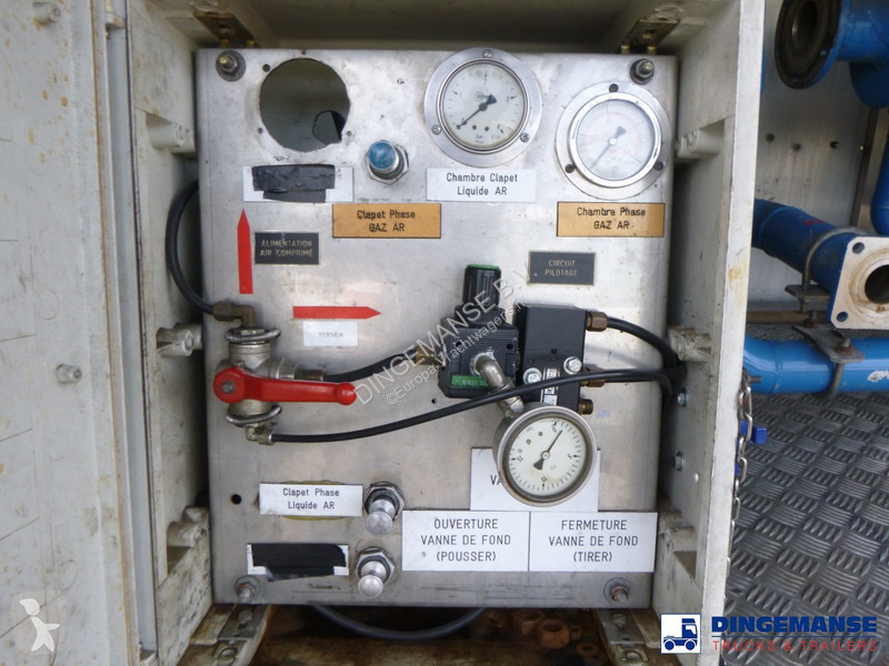 Semiremorca Guhur Low-pressure gas tank steel...