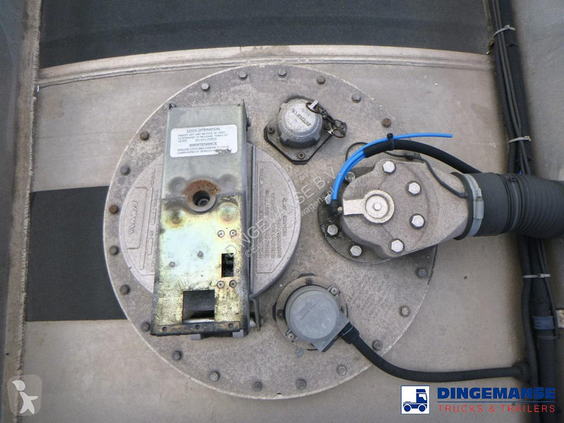 Semi remorque  Fuel tank alu 42.8 m3 / 6 comp +...