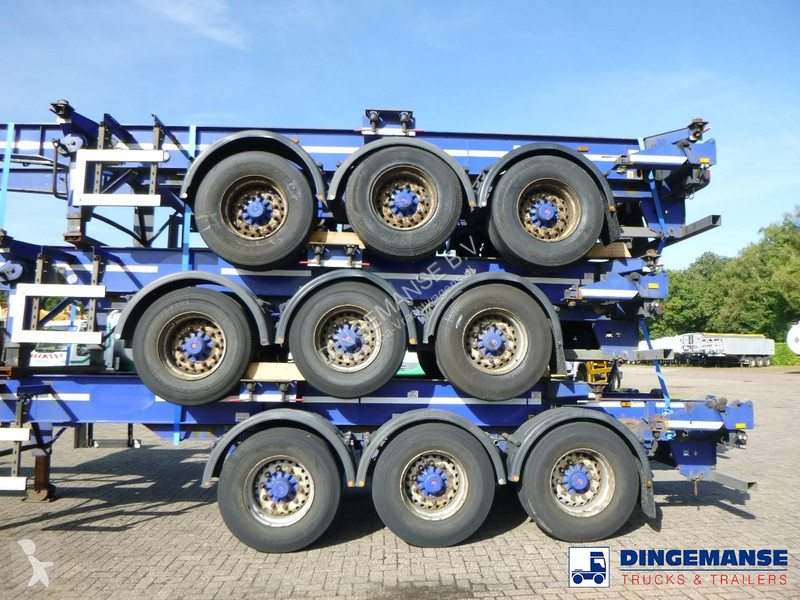 نصف مقطورة Dennison Stack - 3 x container...